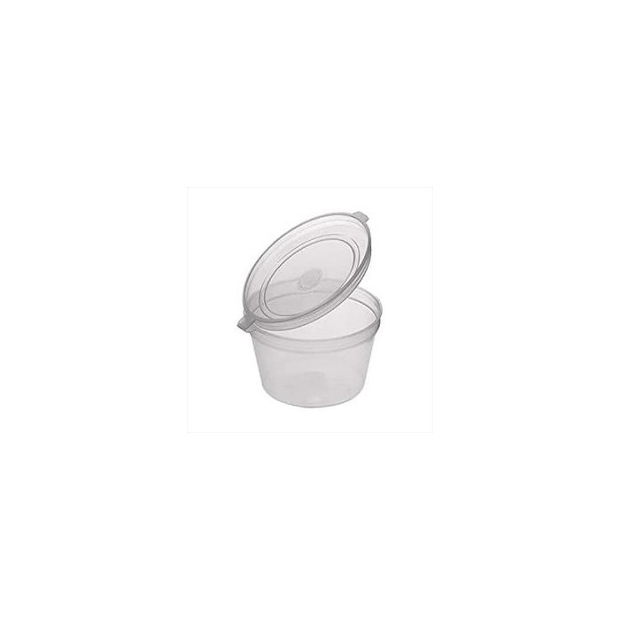 1oz Pot With Hinged Lid