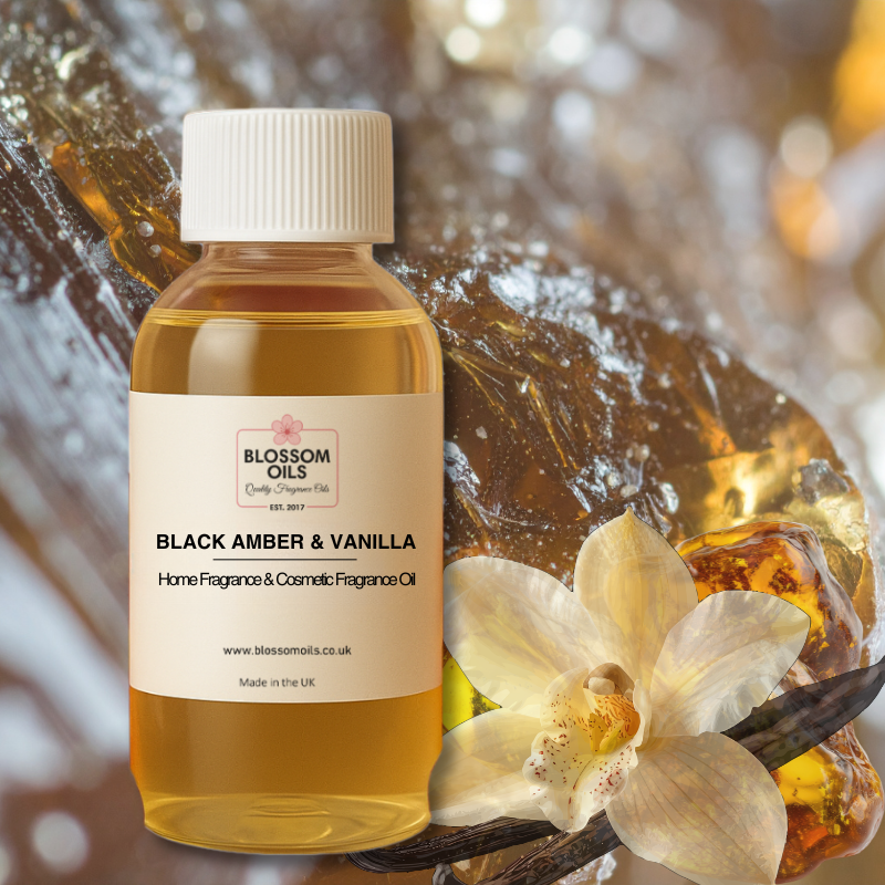 Black Amber & Vanilla Fragrance Oil