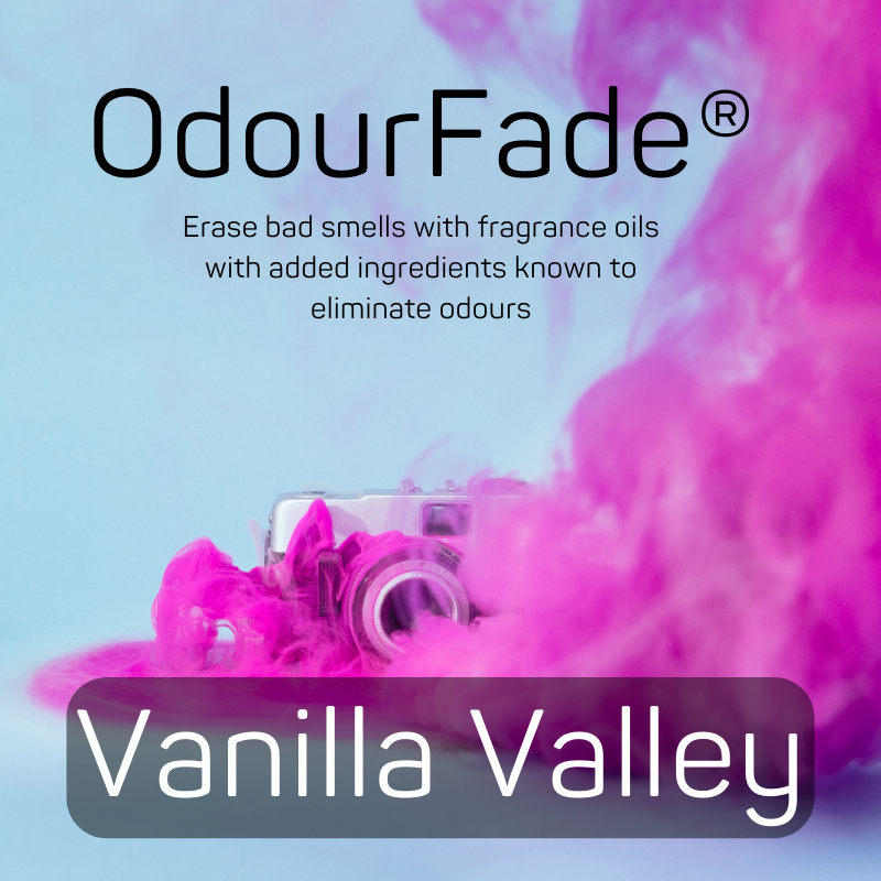 Vanilla Valley OdourFade® Fragrance Oil - Fragrance Oil for Candle Making & Wax Melts | Blossom Oils