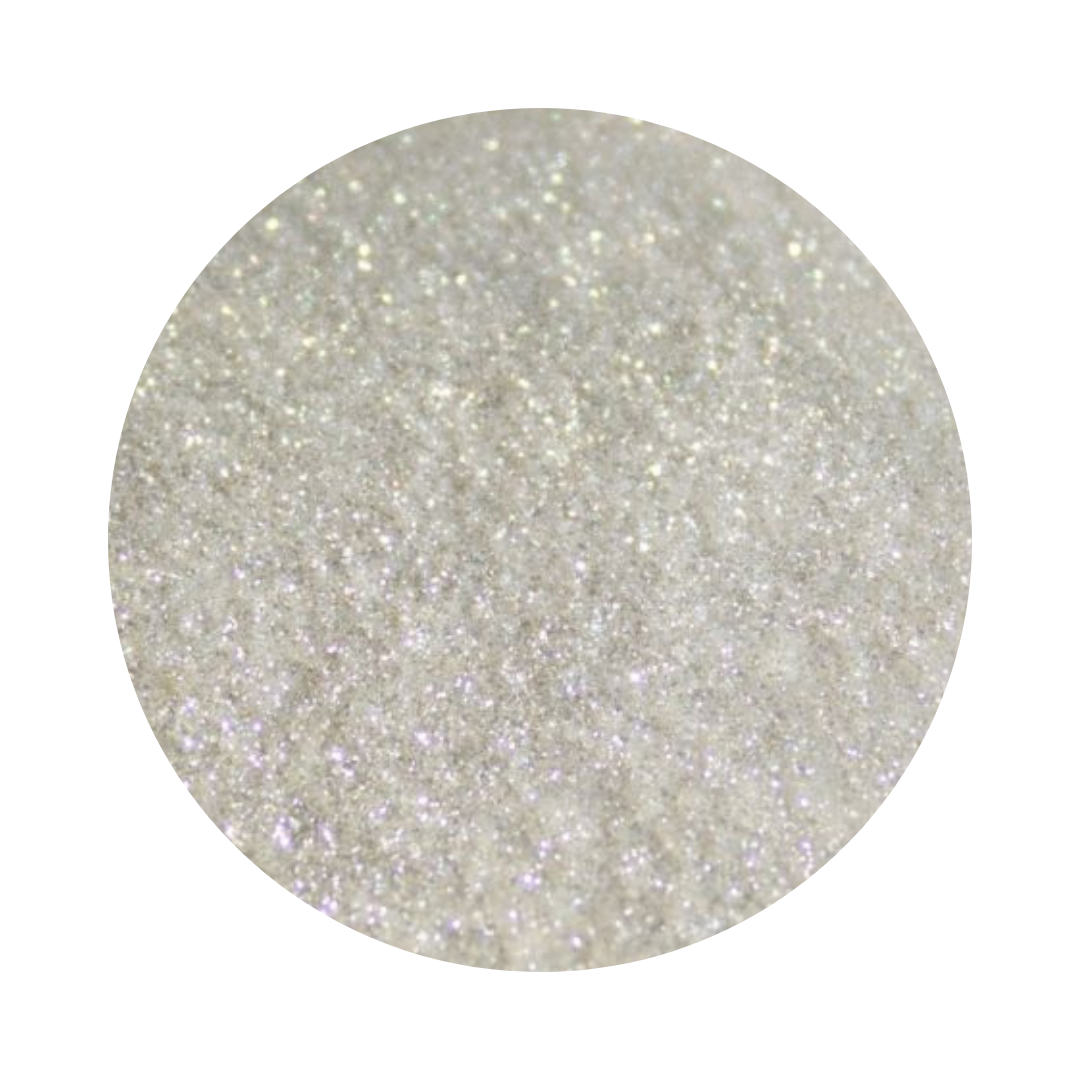 White Lace Air Brush Glitter