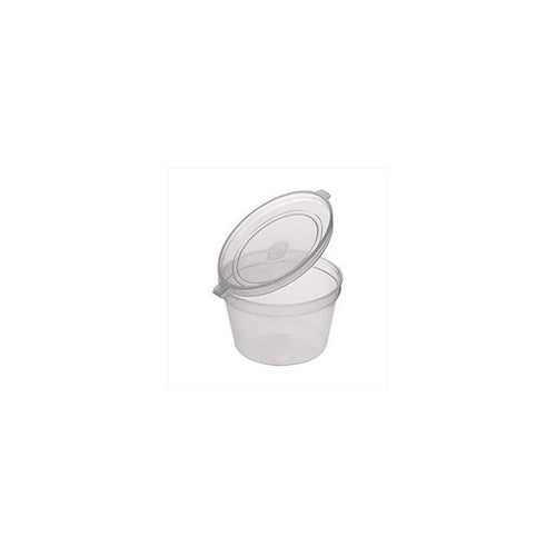1oz Pot With Hinged Lid