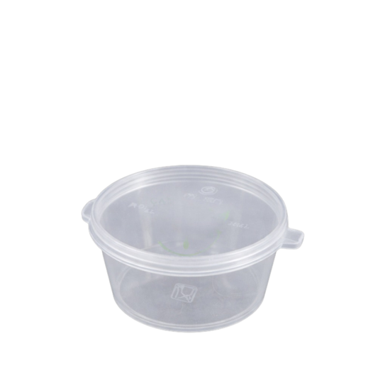 1oz Pot With Hinged Lid