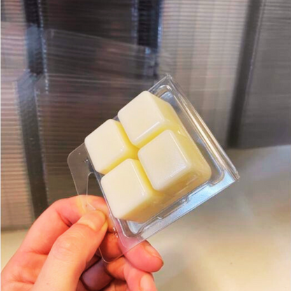4 Cavity Cube Wax Melt Clamshell