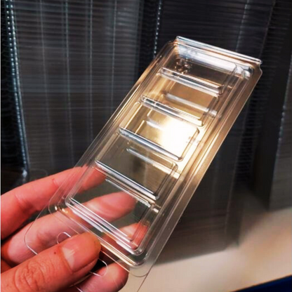 5 Cavity Wax Melt Snap Bar Clamshell