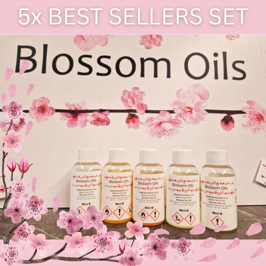 5x 50ml Fragrance Oils Best Sellers