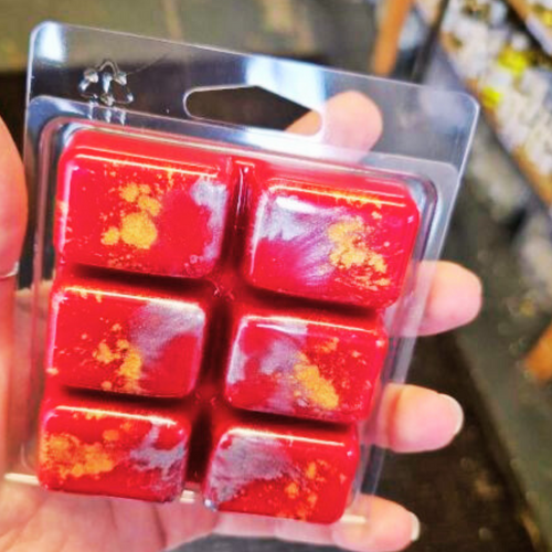 6 Cavity Cube Wax Melt Clamshell