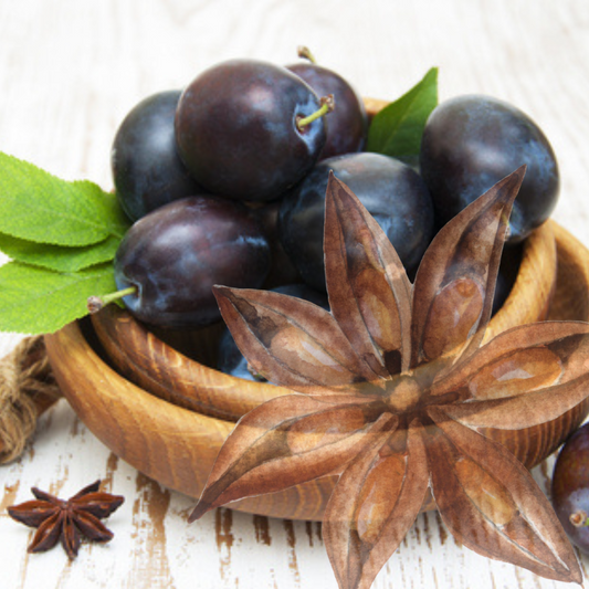 Frosted Damson & Star Anise Fragrance Oil