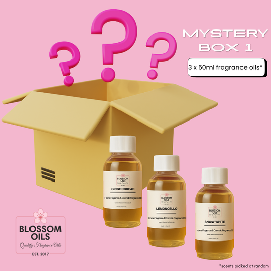 Mystery Box 1 - Fragrance Oil for Candle Making & Wax Melts | Blossom Oils