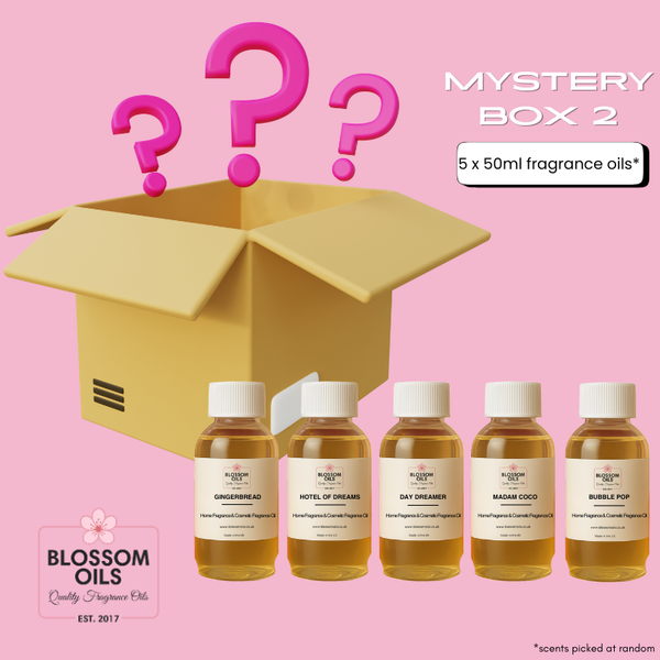 Mystery Fragrance Oil Box - 5 x 50ml Random Premium Scents