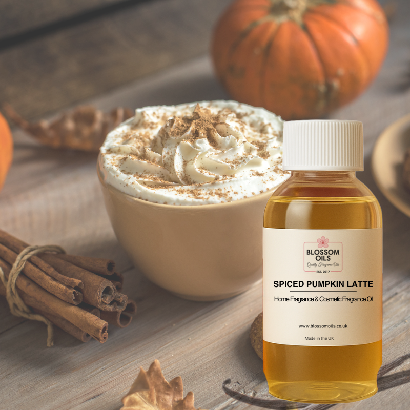 Spiced Pumpkin Latte Fragrance Oil - Fragrance Oil for Candle Making & Wax Melts | Blossom Oils