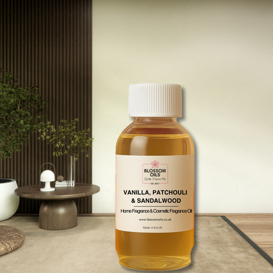 Vanilla, Patchouli & Sandalwood Fragrance Oil